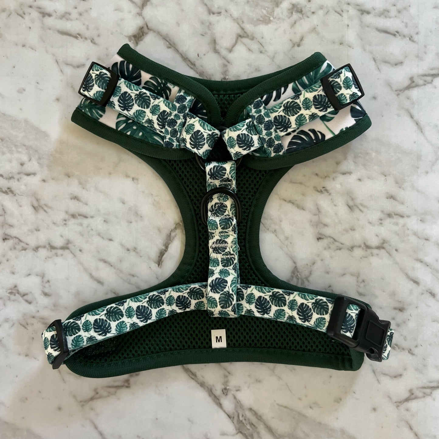 Magical Monstera Neoprene Dog & Puppy Harness 2-11kg