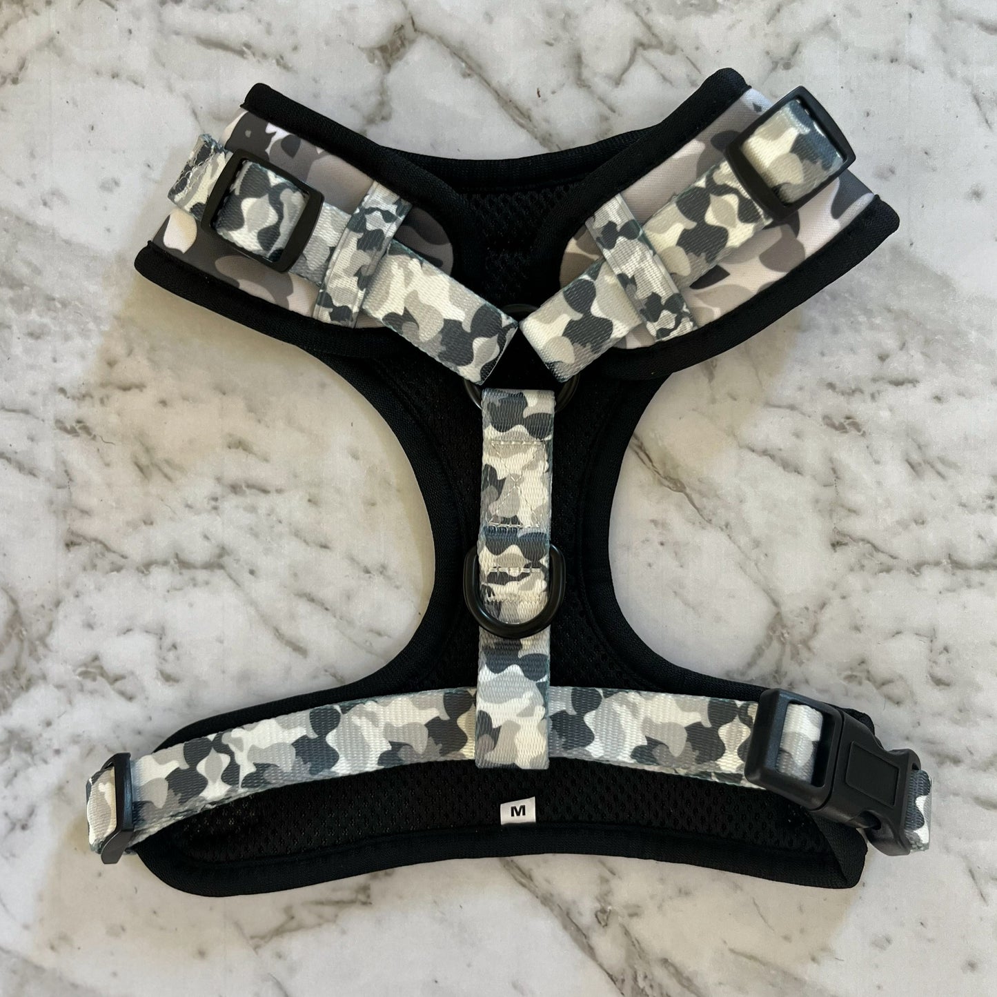 Combat Grey Neoprene Dog & Puppy Harness 2-11kg