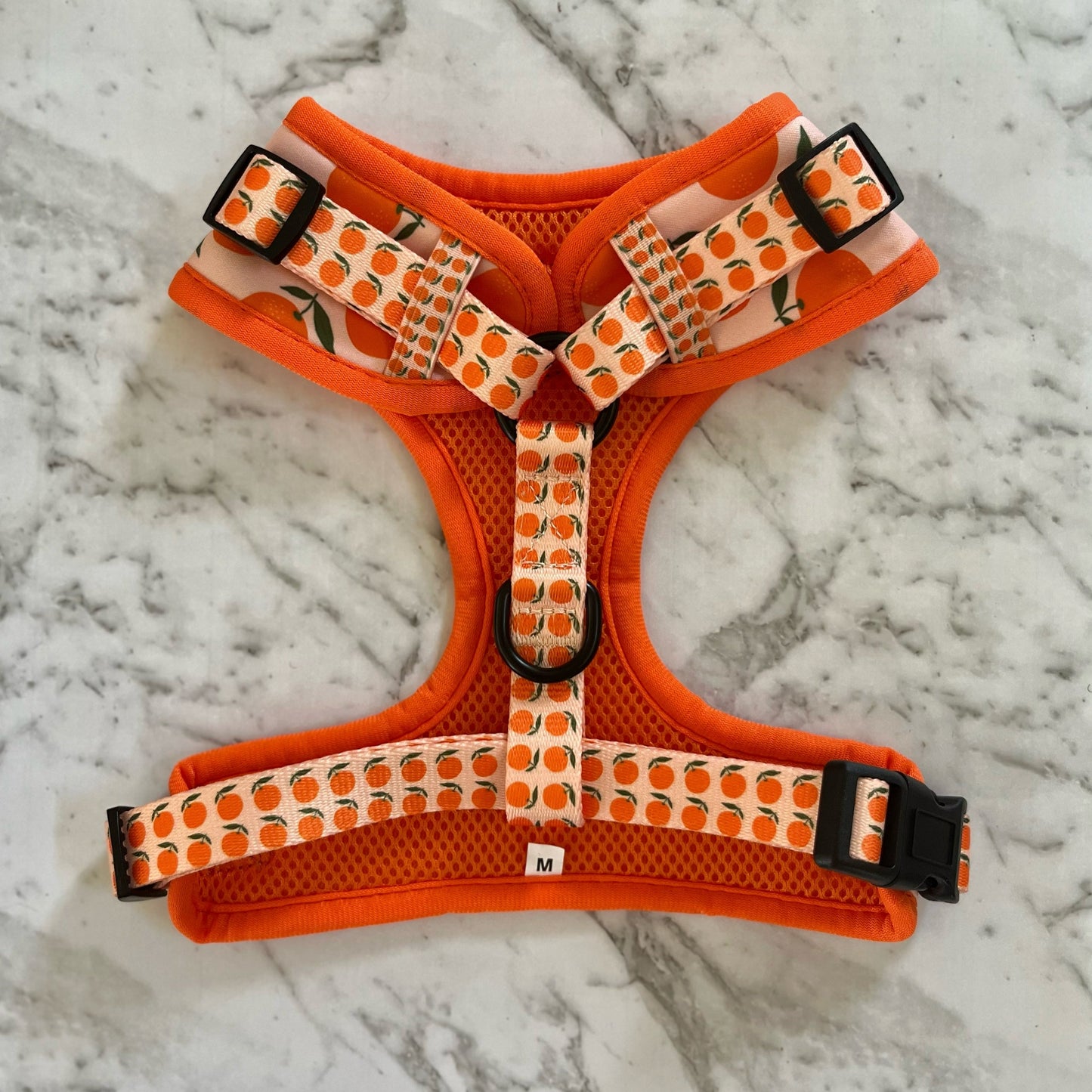 Orchard Orange Neoprene Dog & Puppy Harness 2-11kg